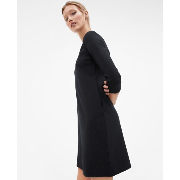 Filippa K "Pocket Shift Dress" in Black Jersey, size Small - Picture 3 of 10